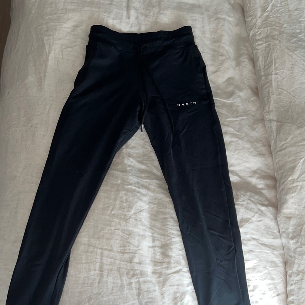 NVGTN Jet Black Joggers - Picture 4 of 5